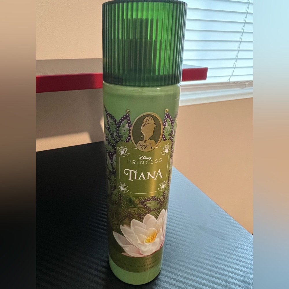Princess Tiana Green Spray. FULL BOTTLE
